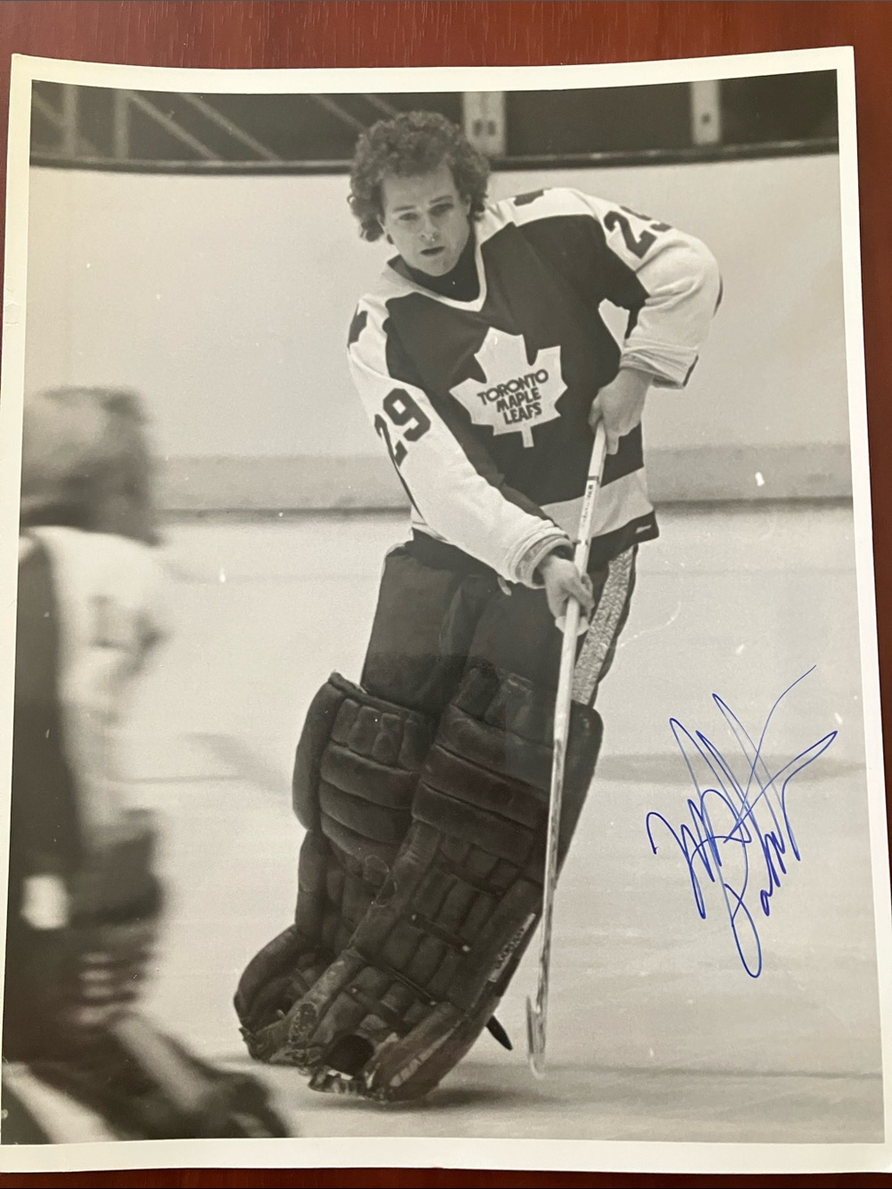 Toronto Maple Leafs Mike Palmateer Autographed 8x10” Photo